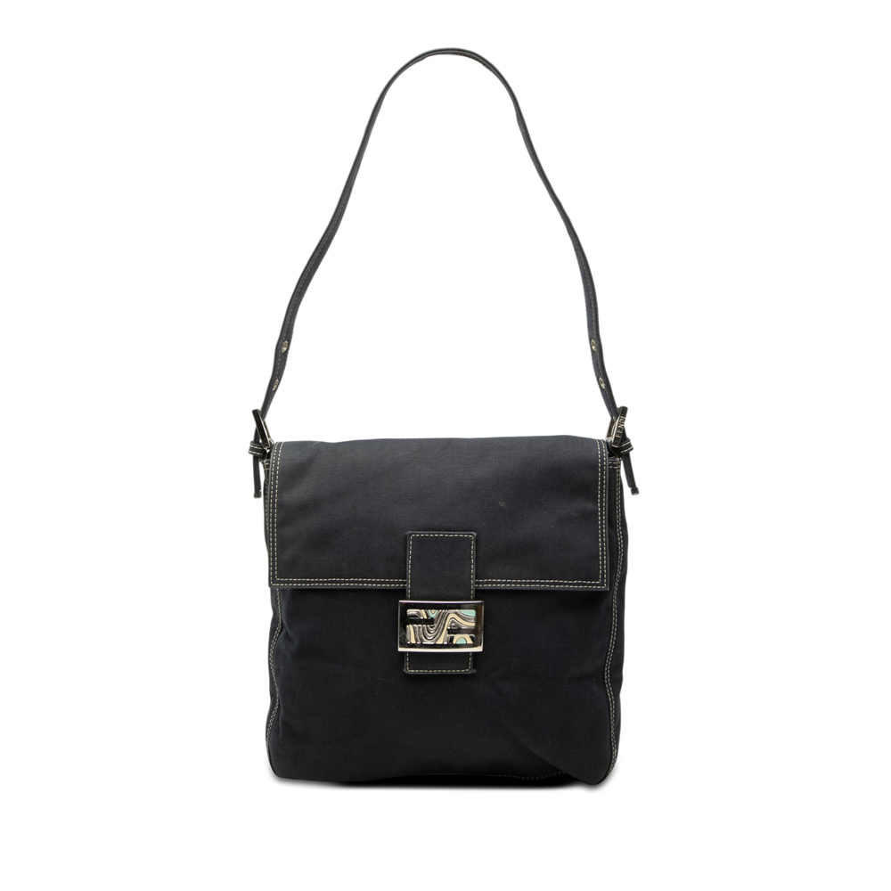 Pre-Loved Fendi Canvas FF Marble Mamma Forever